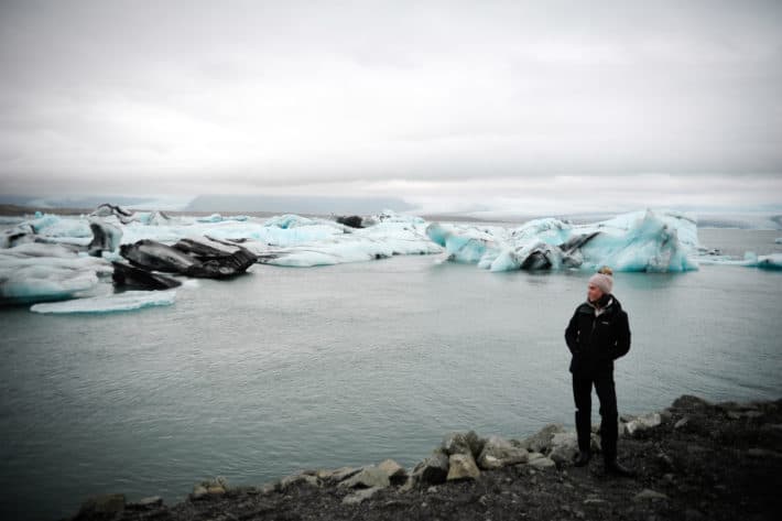 icebergs at Jökulsárlón Glacier Lagoon