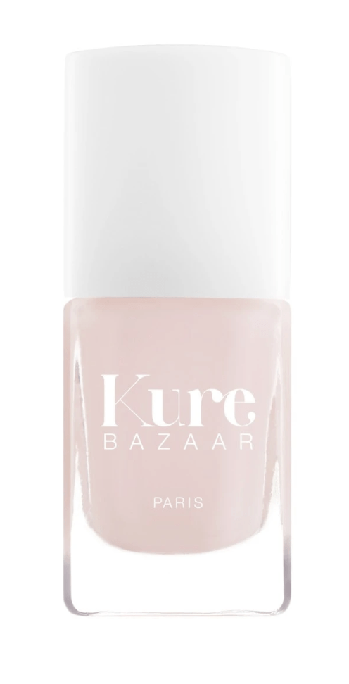 bottle of pink Kure Bazaar nail polish clean