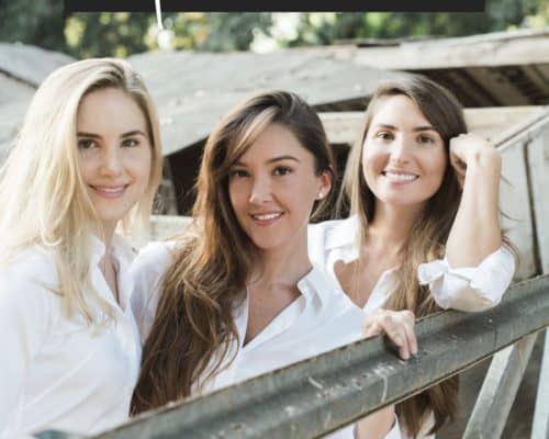 three founders of Le Prunier beauty