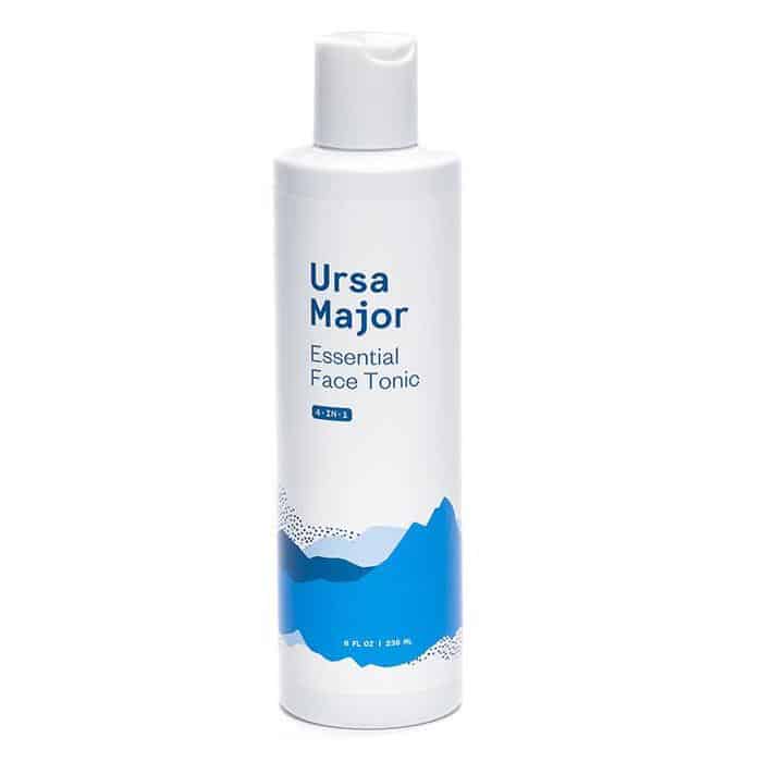 bottle of face wash from Ursa Major