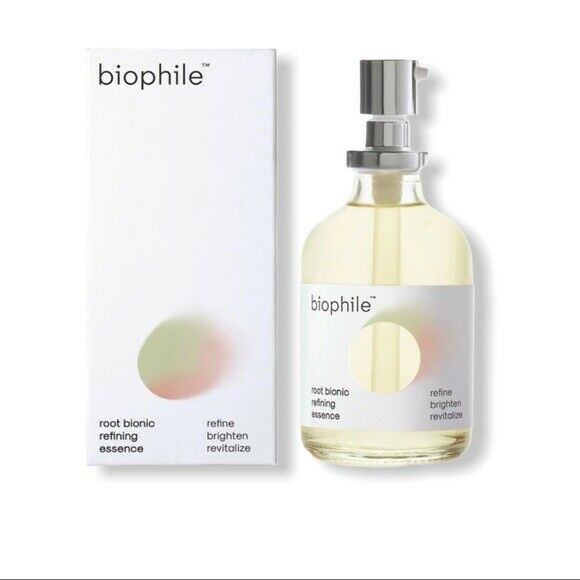 bottle and box of biophile beauty serum