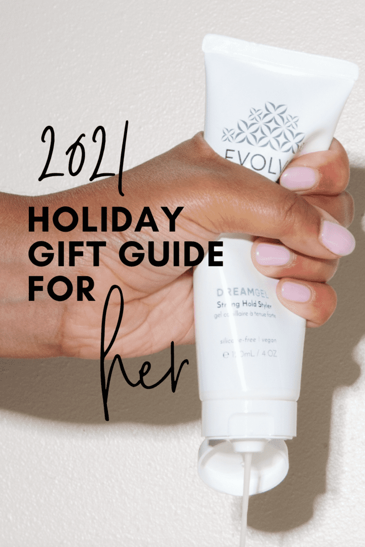 2021 holiday gift guide for her, featuring evolvh dream gel